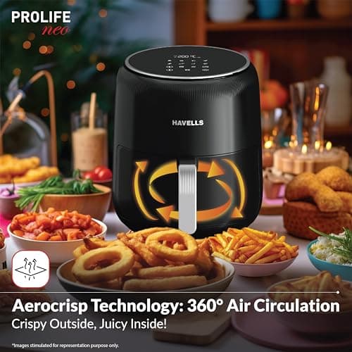 Havells Prolife Neo 4.5L Air Fryer thumbnail 2