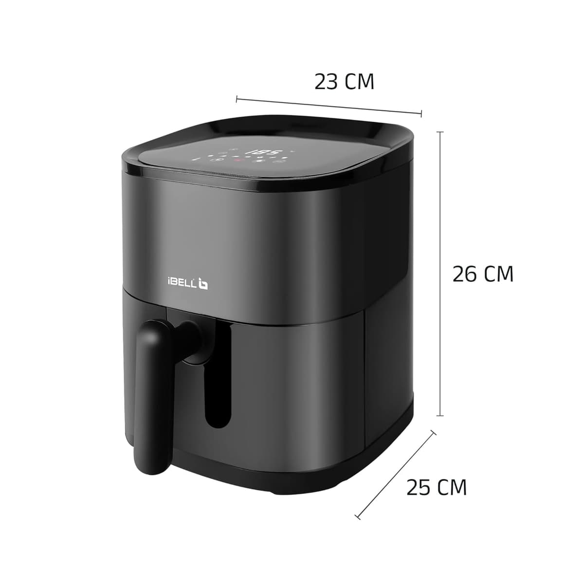 iBELL AEROFRY420DM 4.2L Air Fryer, 1500W thumbnail 3
