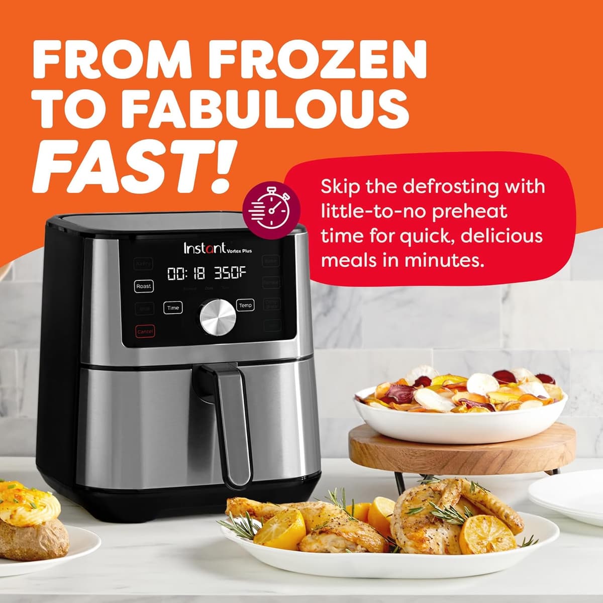 Instant Vortex Plus 6L ClearCook Air Fryer thumbnail 3