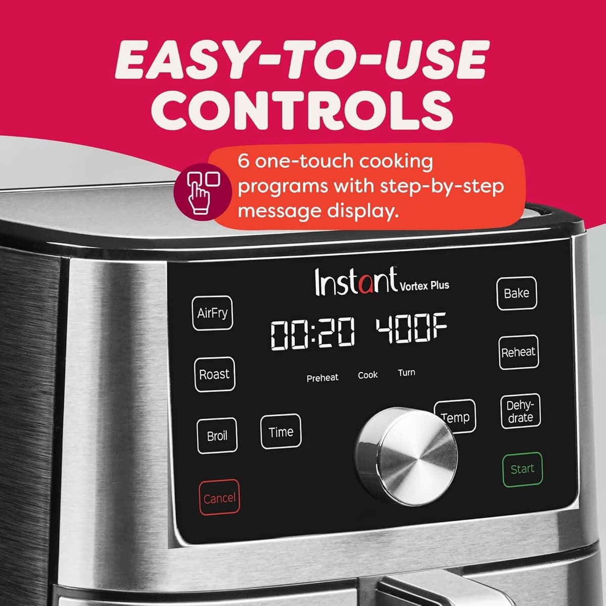 Instant Vortex Plus 6L ClearCook Air Fryer thumbnail 5
