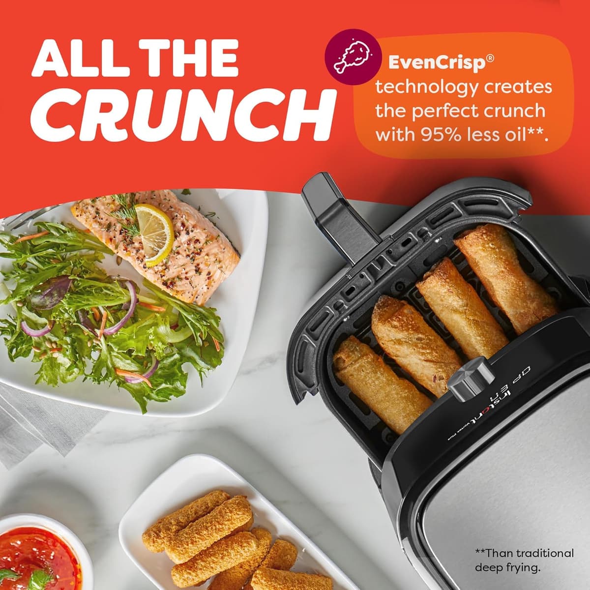 Instant Vortex Plus 6L ClearCook Air Fryer thumbnail 6