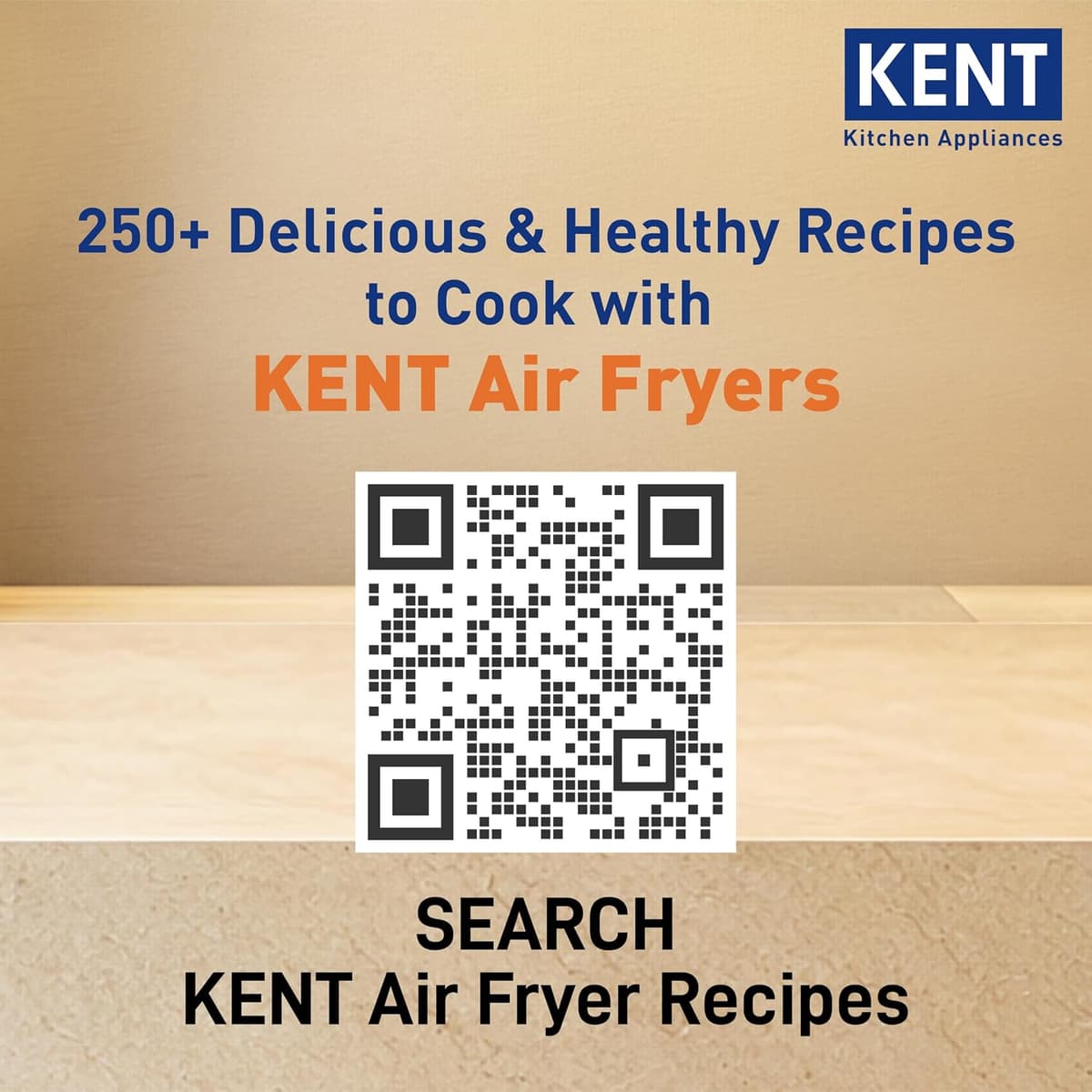 KENT Classic Hot Air Fryer 4L 1300W thumbnail 3
