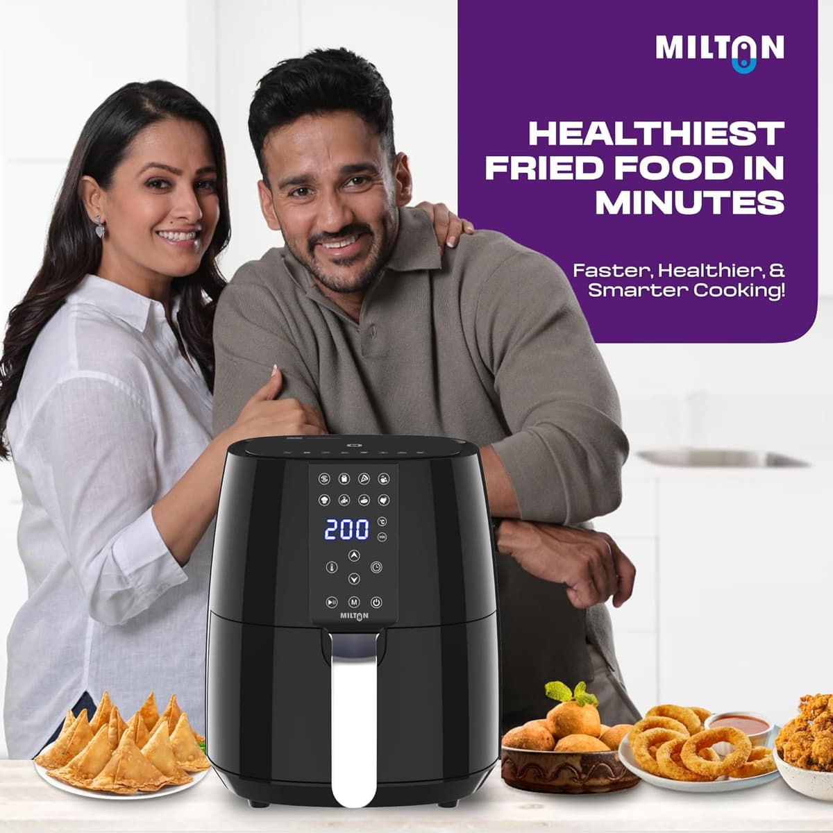 Milton Rapid Digital Air Fryer 4.2L 1450W thumbnail 2