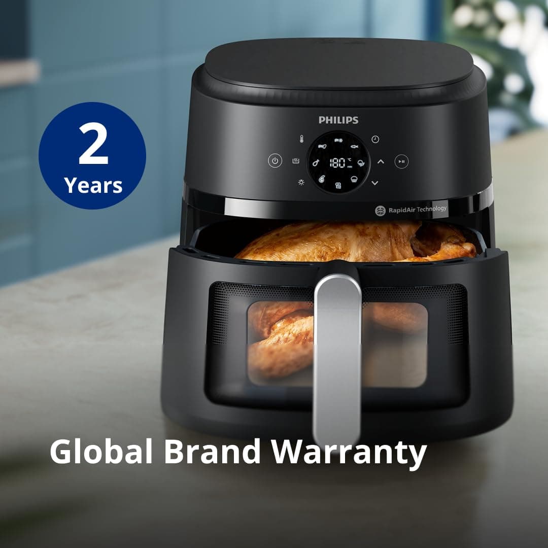 Philips NA231/00 6.2L Air Fryer with Cooking Window thumbnail 3