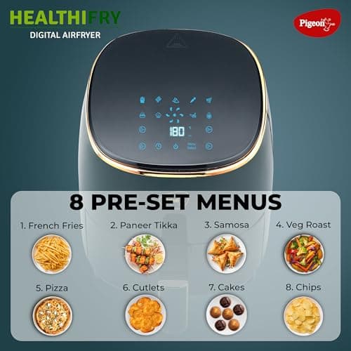 Pigeon Healthifry Digital 4.2L Air Fryer thumbnail 3