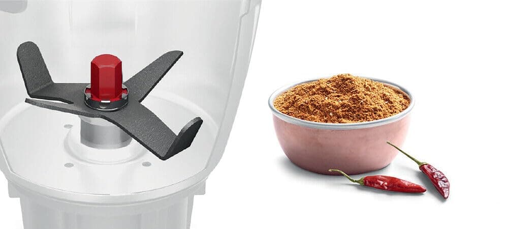 Bosch TrueMixx Pro 1000W Mixer Grinder (3 Jars, MGM8836BIN) thumbnail 2