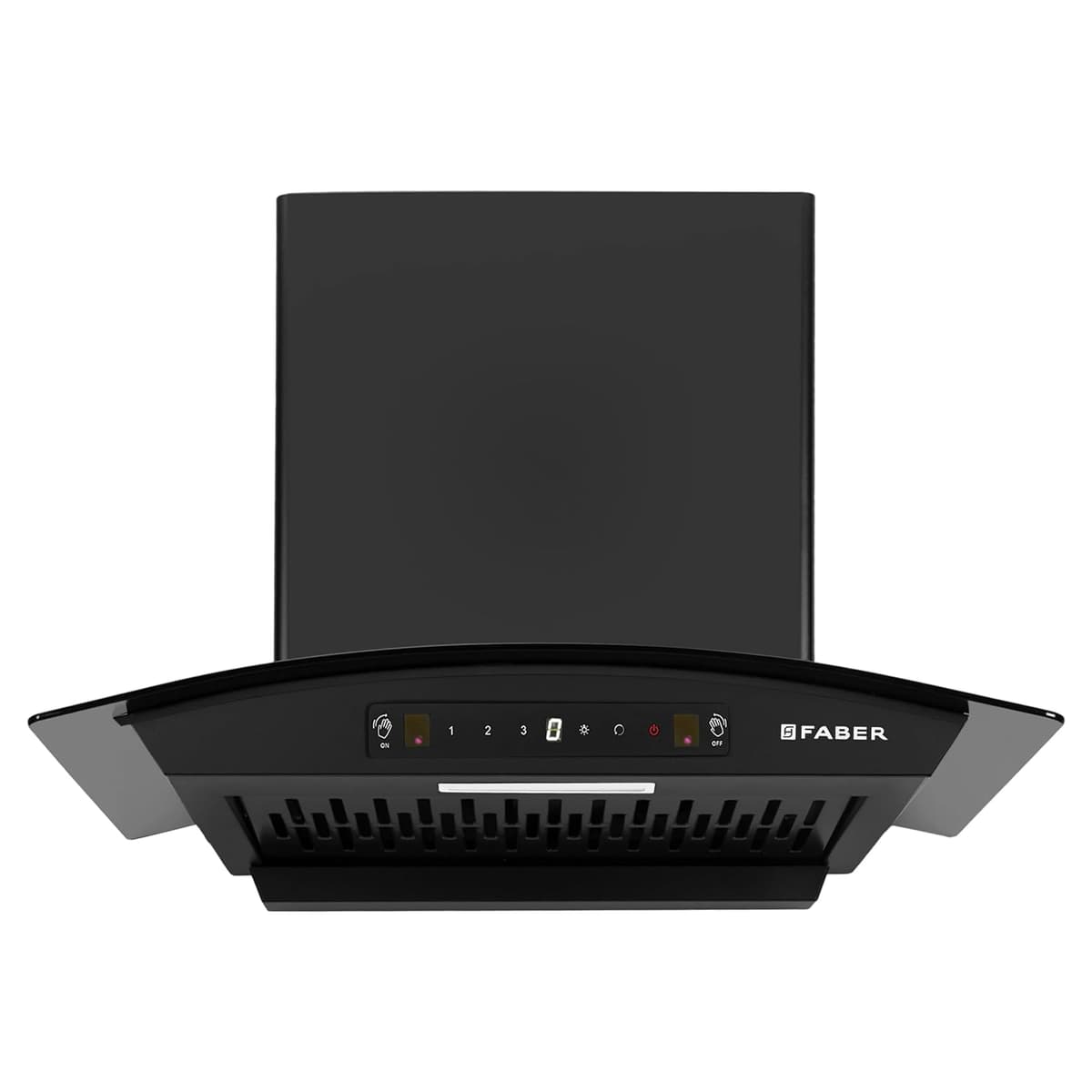 Faber 60cm 1200 m³/hr Autoclean Curved Chimney (Hood Venice 60) - view 1