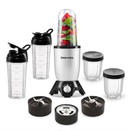 Cookwell Bullet 600W Mixer Grinder (5 Jars, 3 Blades)