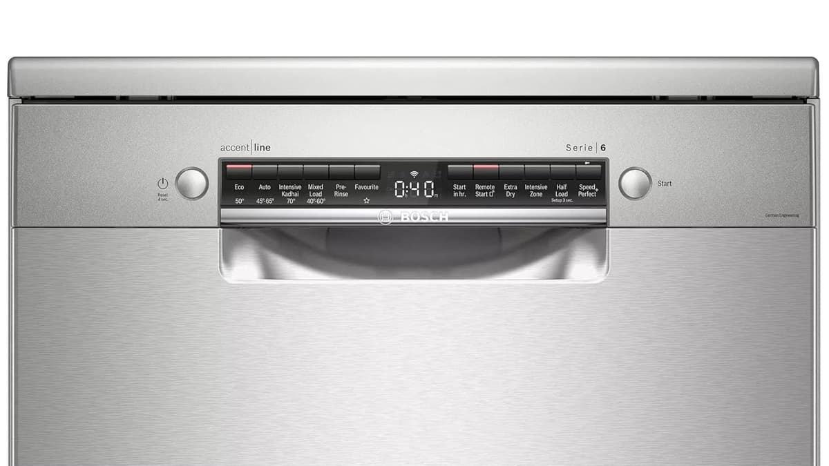 Bosch SMS6HVI00I 14 Place Free-Standing Dishwasher thumbnail 3