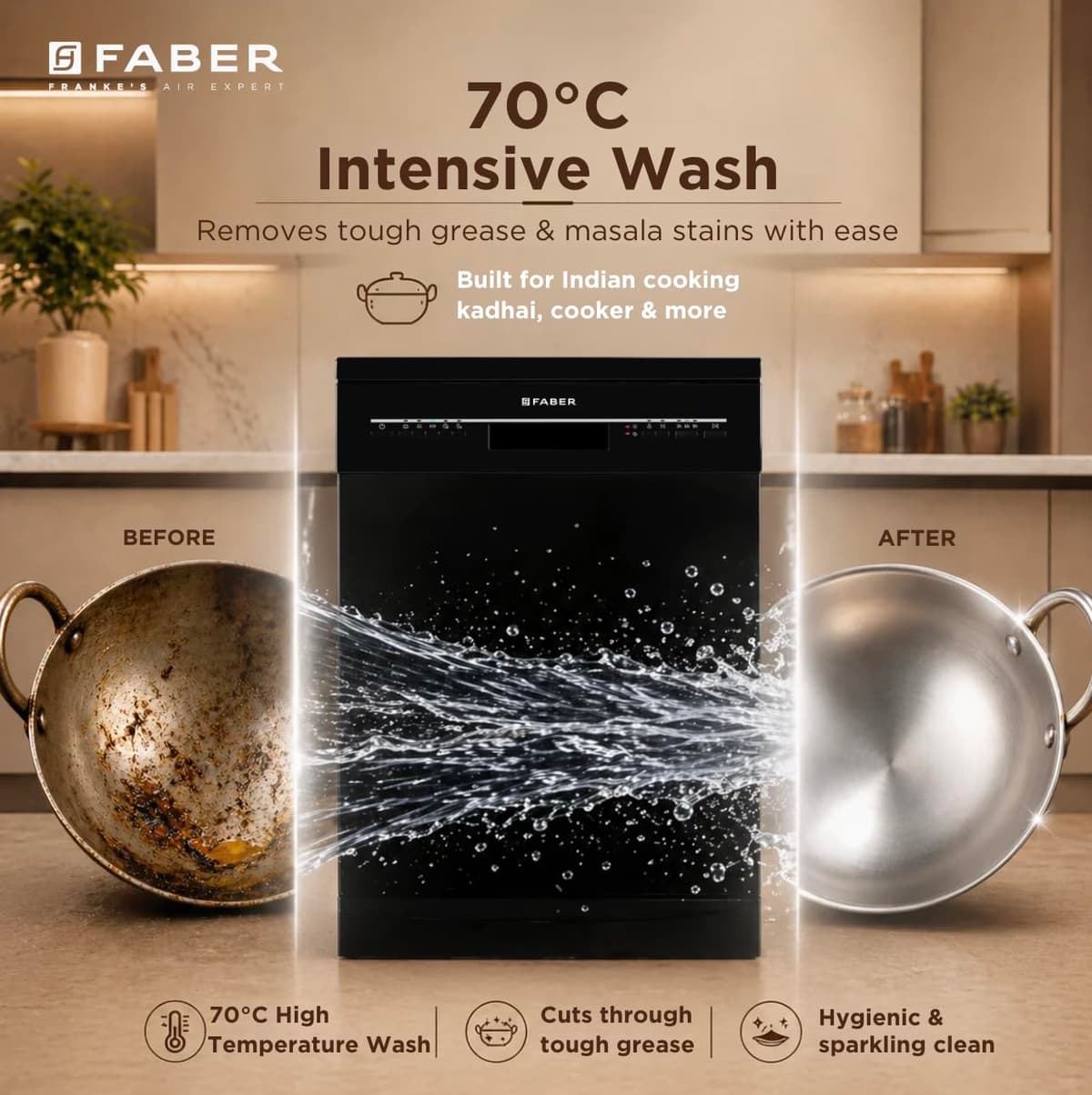 Faber FFSD 8PR 14S Free-Standing Dishwasher thumbnail 5