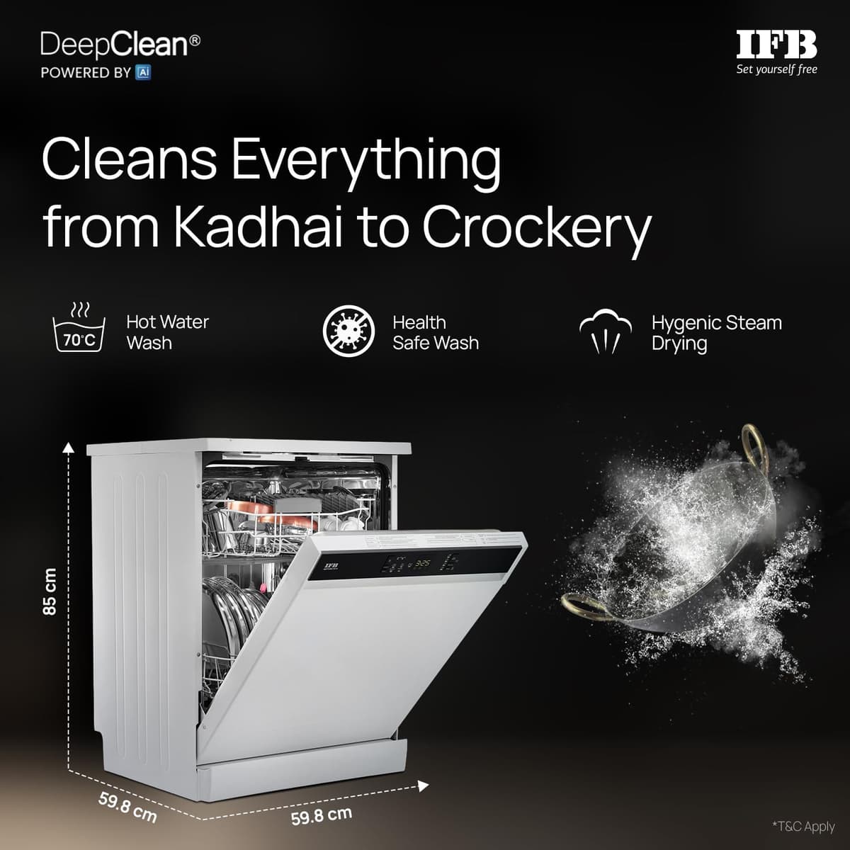 IFB Neptune FX 14 Place Dishwasher thumbnail 2
