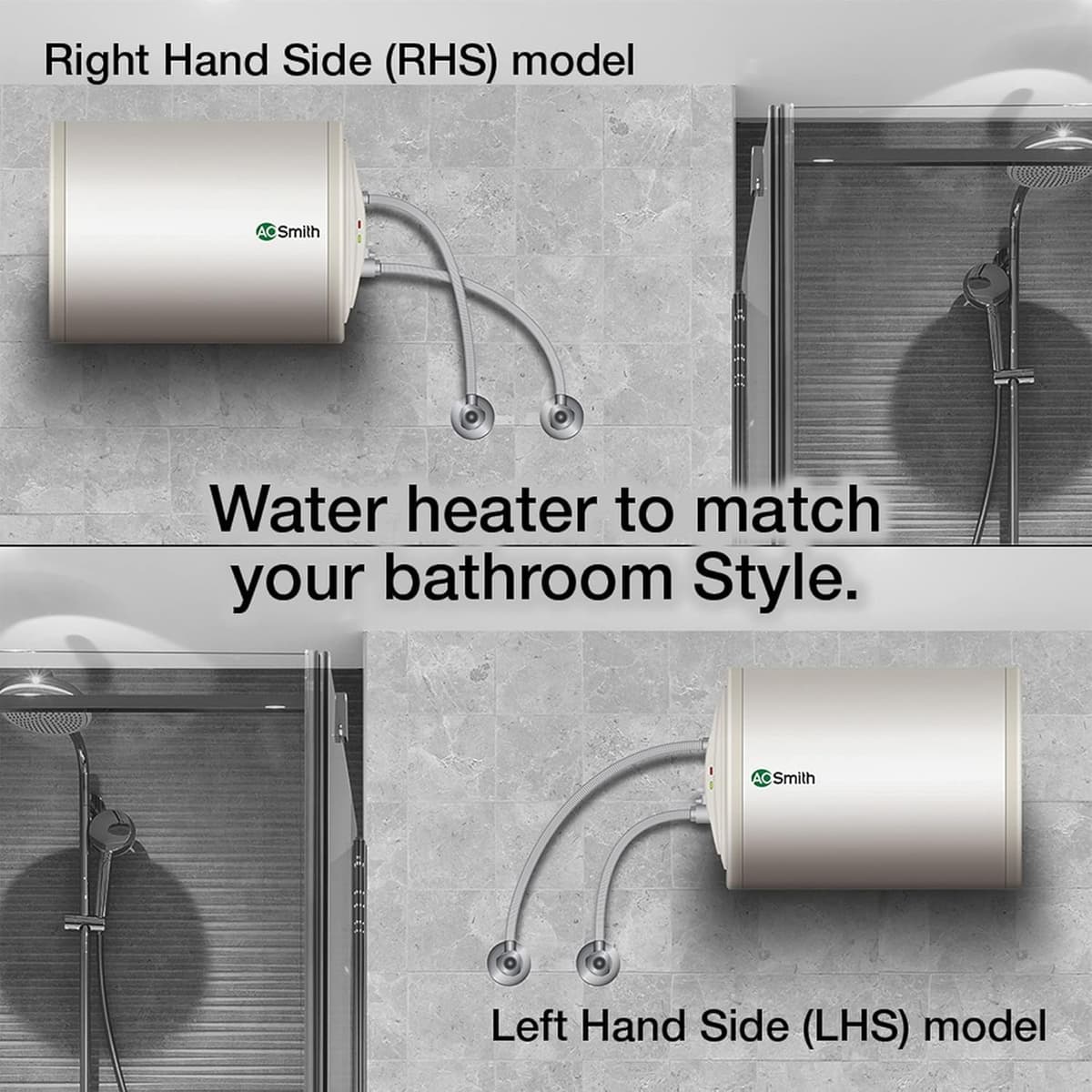 AO Smith HAS-X1 15L Horizontal Storage Geyser thumbnail 4