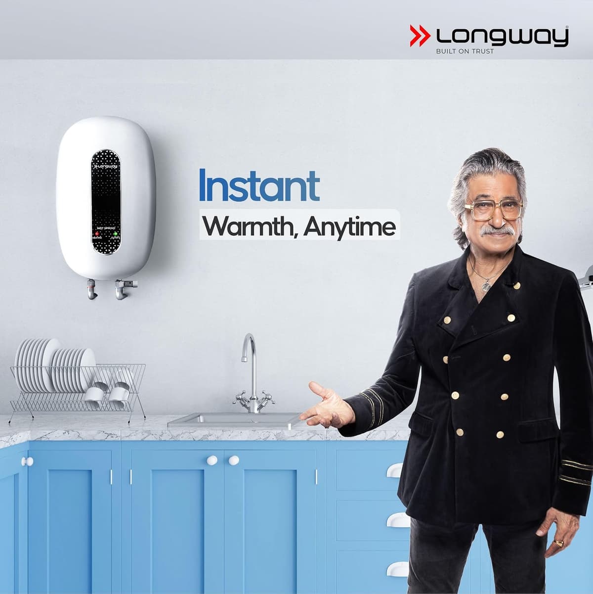 Longway Hotspring 3L Instant Geyser, 3000 W thumbnail 2