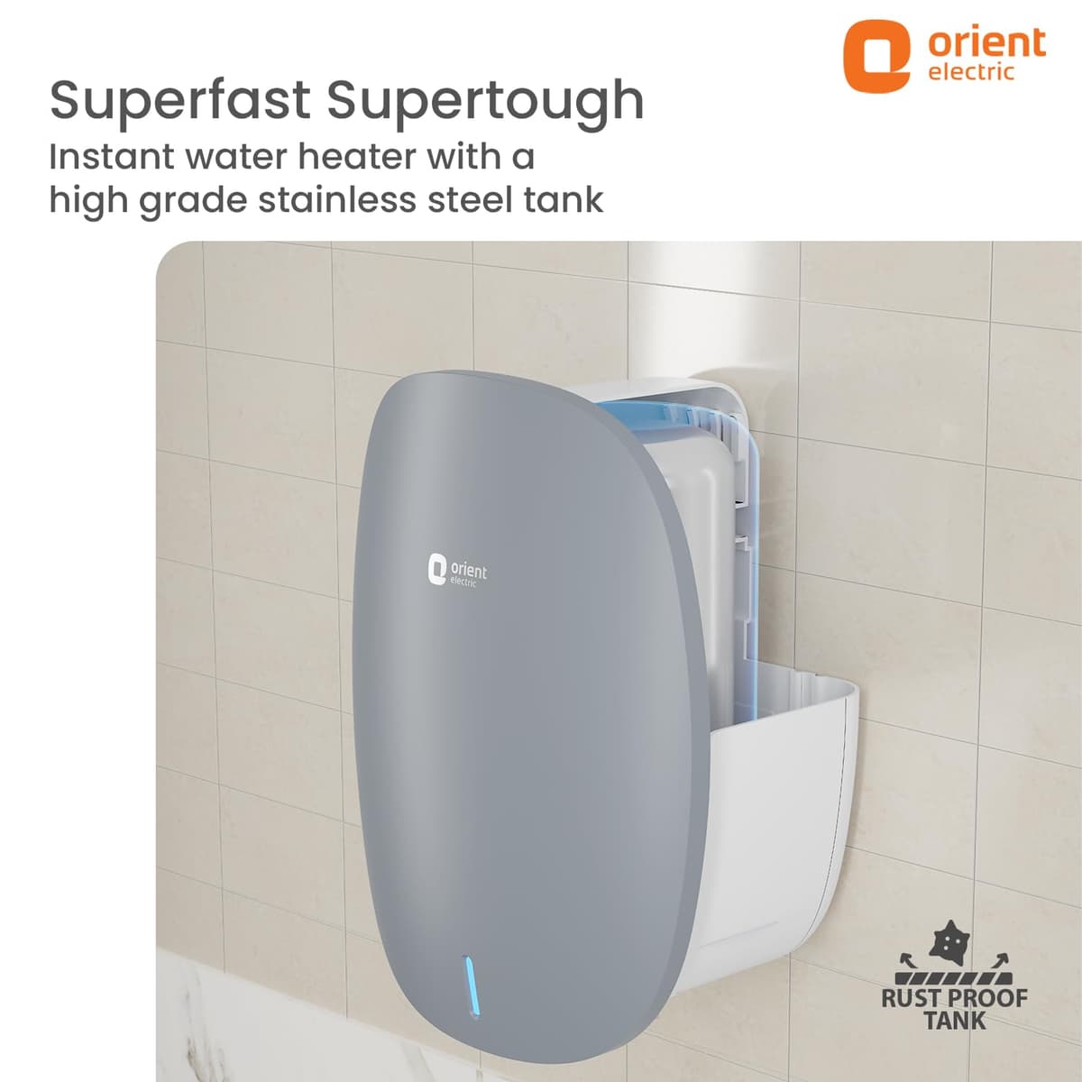 Orient Electric Instaflo Neo 3L Instant Geyser thumbnail 4