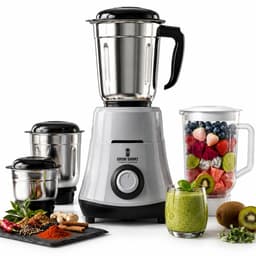 HydroGrind 750W Juicer Mixer Grinder (4 Jars)