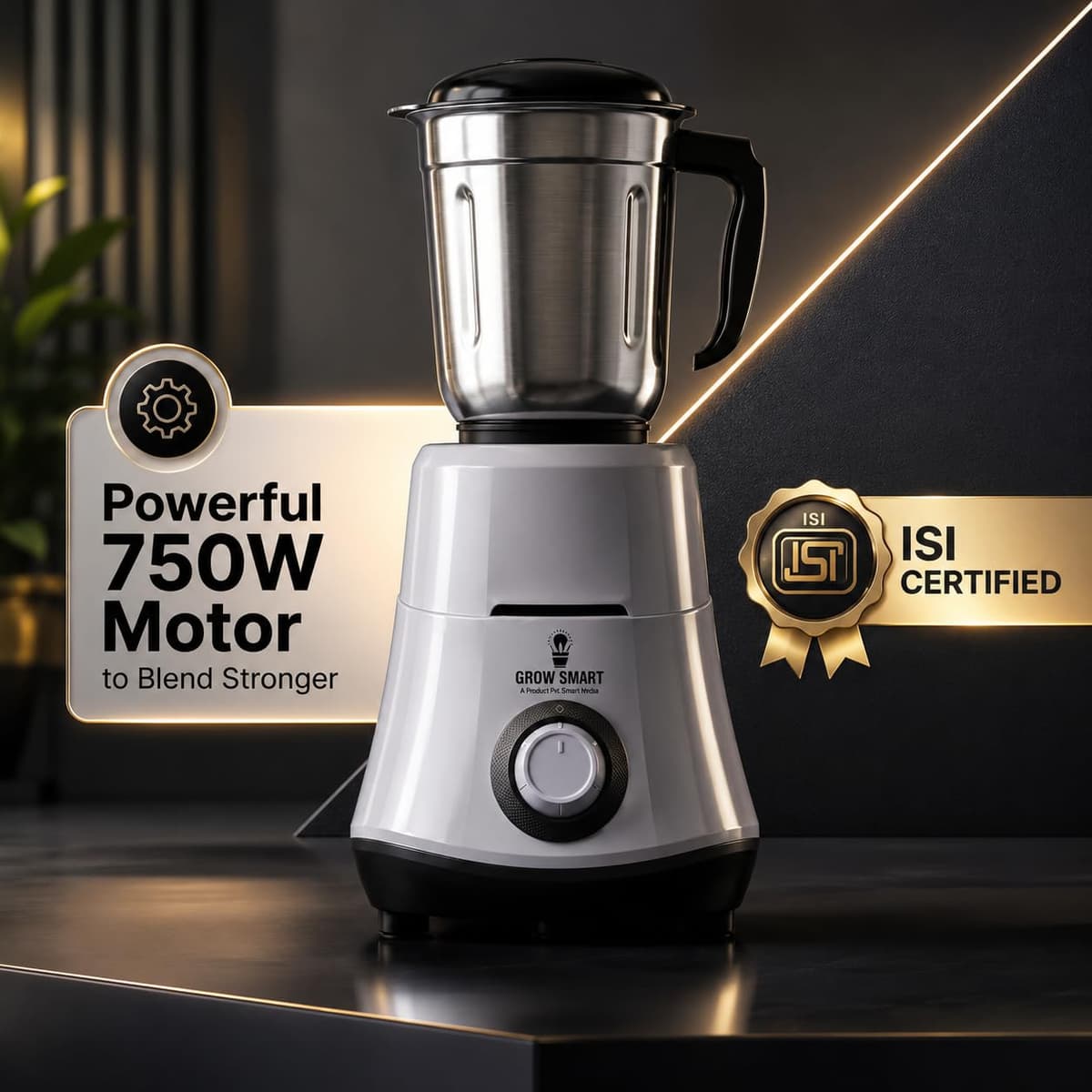 HydroGrind 750W Juicer Mixer Grinder (4 Jars) thumbnail 2