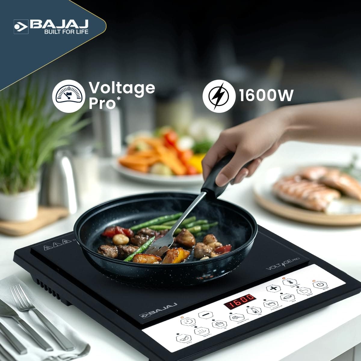 Bajaj Majesty ICX Neo 1900W Induction Cooktop thumbnail 3
