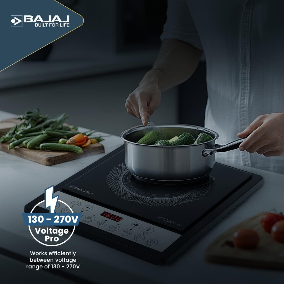 Bajaj Majesty ICX Neo 1900W Induction Cooktop thumbnail 4