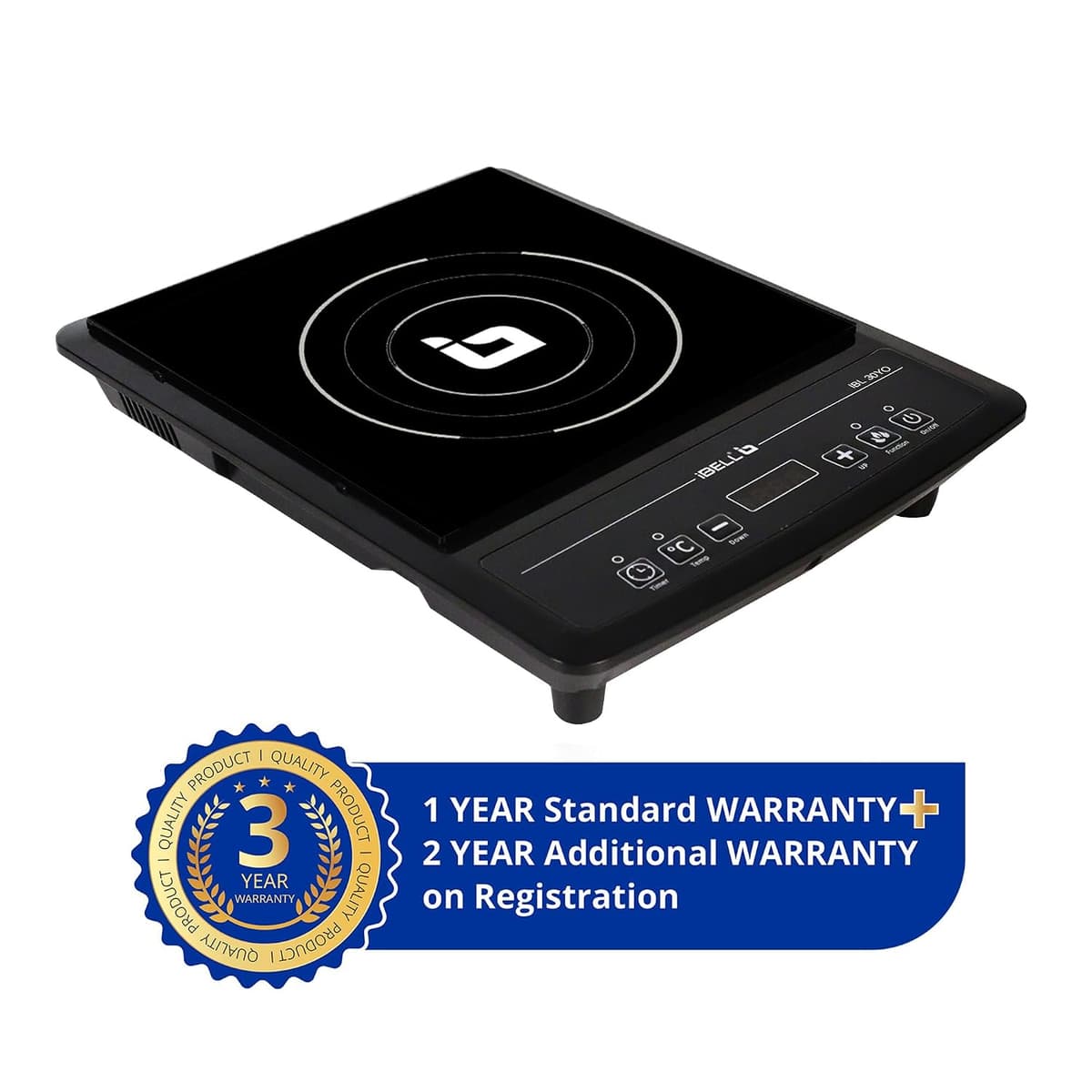 iBELL 30YO 2000W Induction Cooktop thumbnail 3