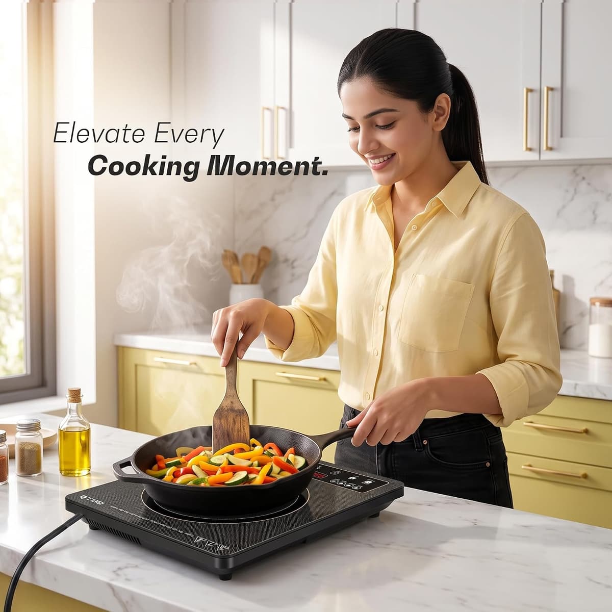 iBELL CROWN11 2000W Induction Cooktop thumbnail 2