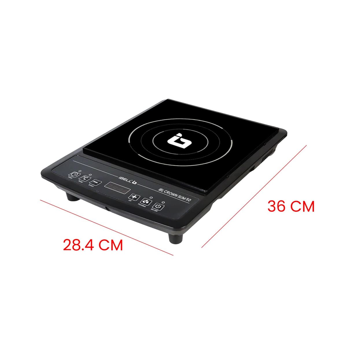 iBELL SLIM50 2000W Induction Cooktop thumbnail 3