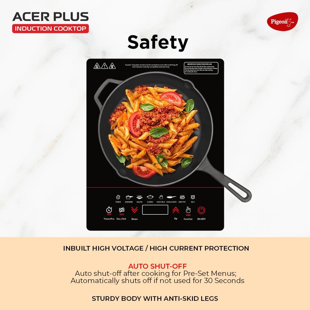 Pigeon by Stovekraft Acer Plus 1800W Induction Cooktop thumbnail 4