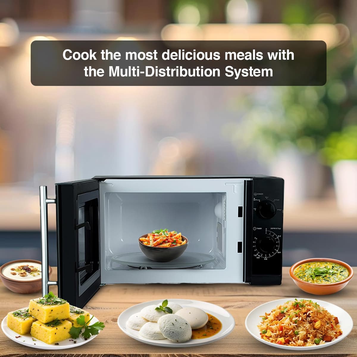 Godrej 20L Solo Microwave Oven (GMX 20SA2 BLM, Black) thumbnail 4
