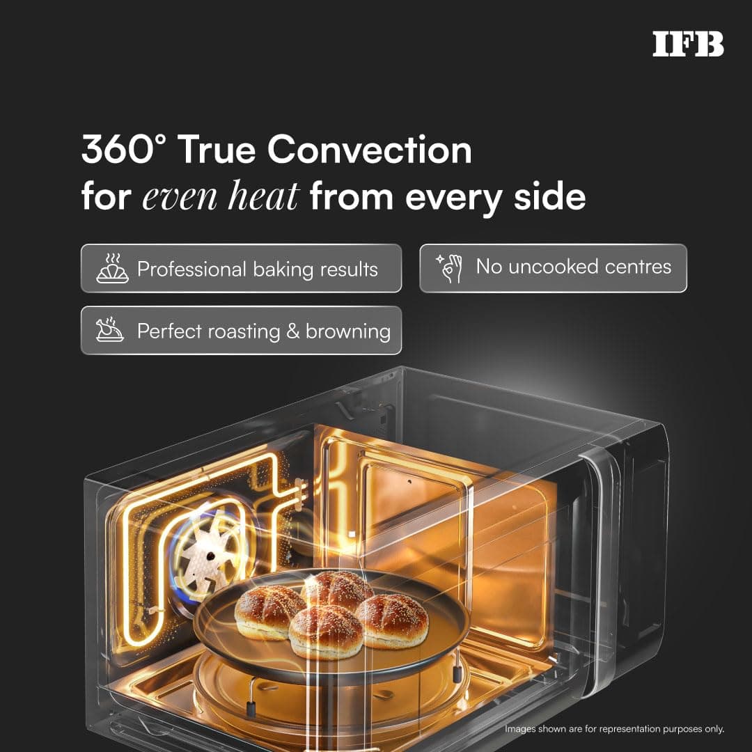 IFB 30L Convection Microwave Oven with Rotisserie (30BRC2) thumbnail 4