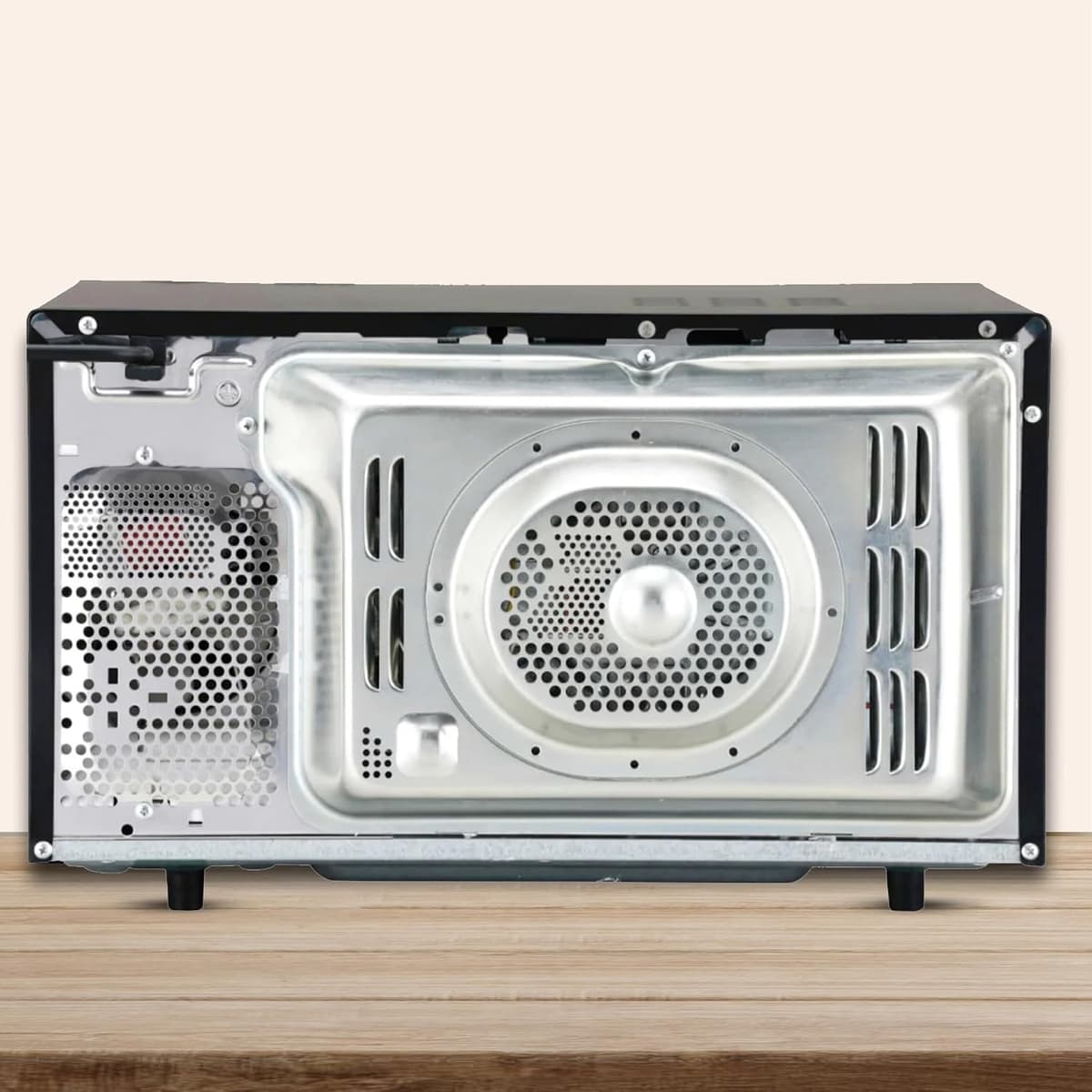LG 32L Convection Microwave Oven with Rotisserie (MC3286BRUM) thumbnail 2