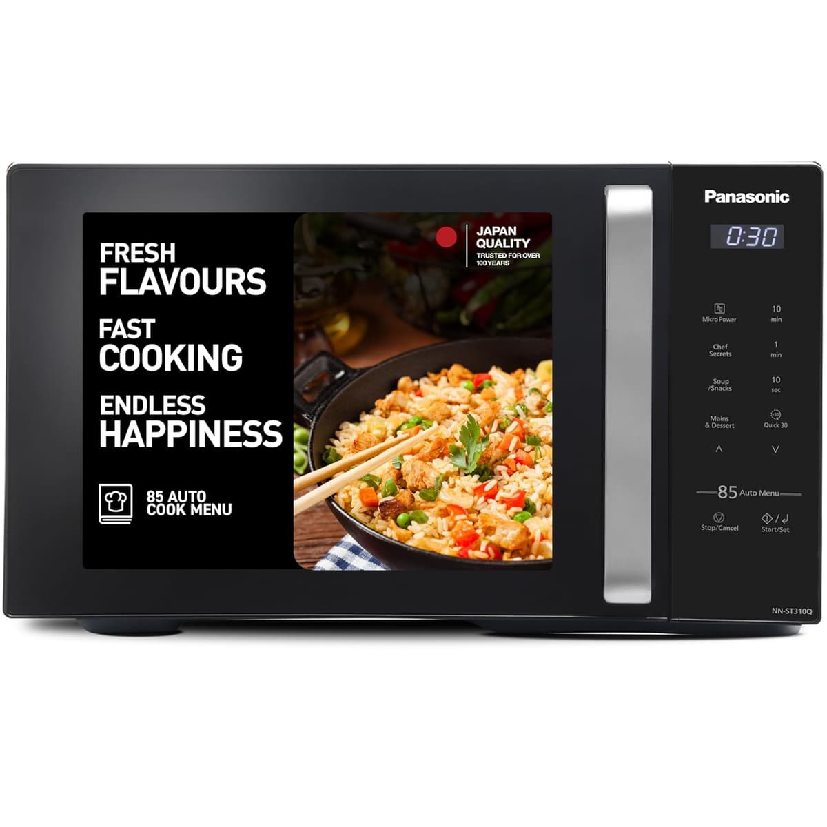 Panasonic 25L Solo Microwave Oven (NN-ST310QBFG) - view 1