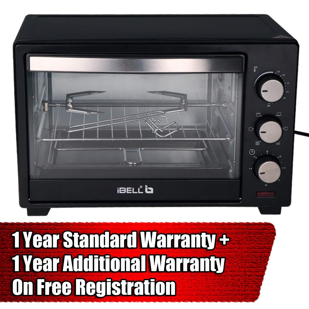 iBELL 25L OTG with Rotisserie (IBLEO25LGNEW) thumbnail 4