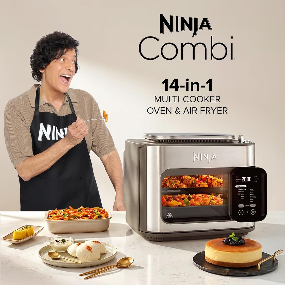Ninja Combi 14-in-1 Multi-Cooker, Oven and Air Fryer (SFP701IN, 12.5L) thumbnail 2