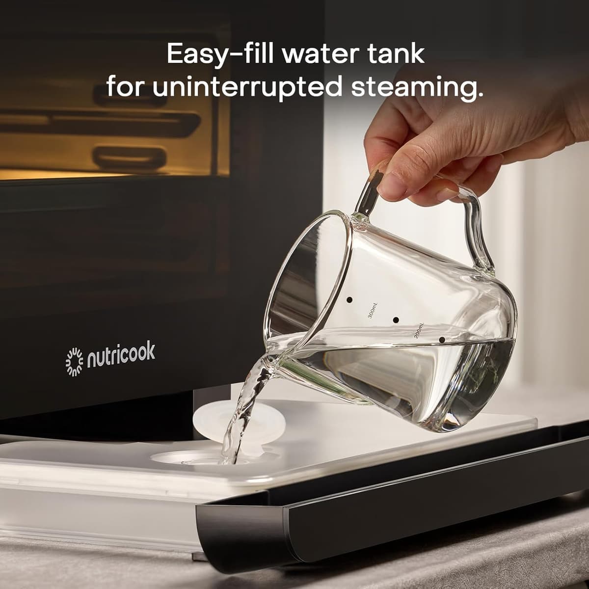 Nutricook Steami X 24L Steam and Air Fryer Oven (NC-ST01K) thumbnail 4