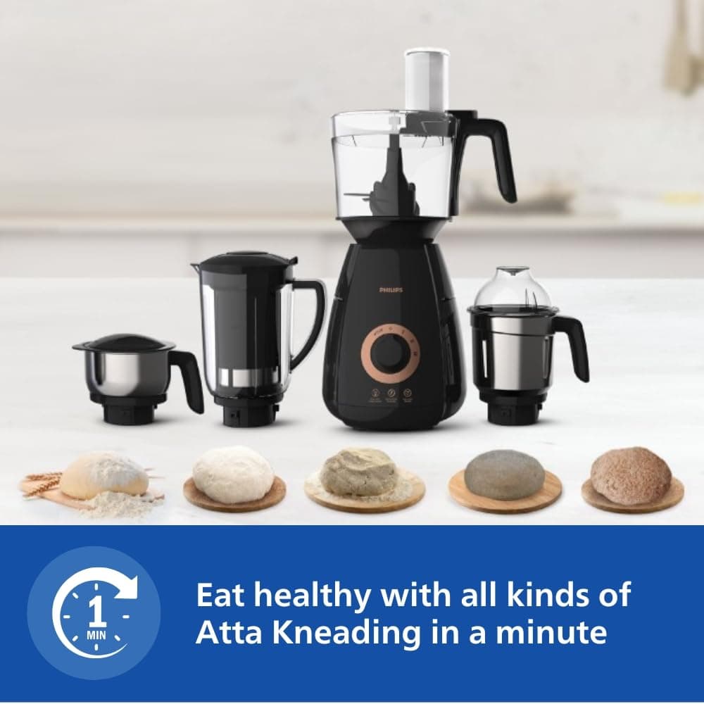 Philips HL7707/01 750W Mixer Grinder (4 Jars) thumbnail 2