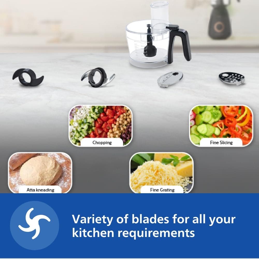 Philips HL7707/01 750W Mixer Grinder (4 Jars) thumbnail 3