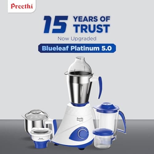 Preethi Blue Leaf Platinum 750W thumbnail 2