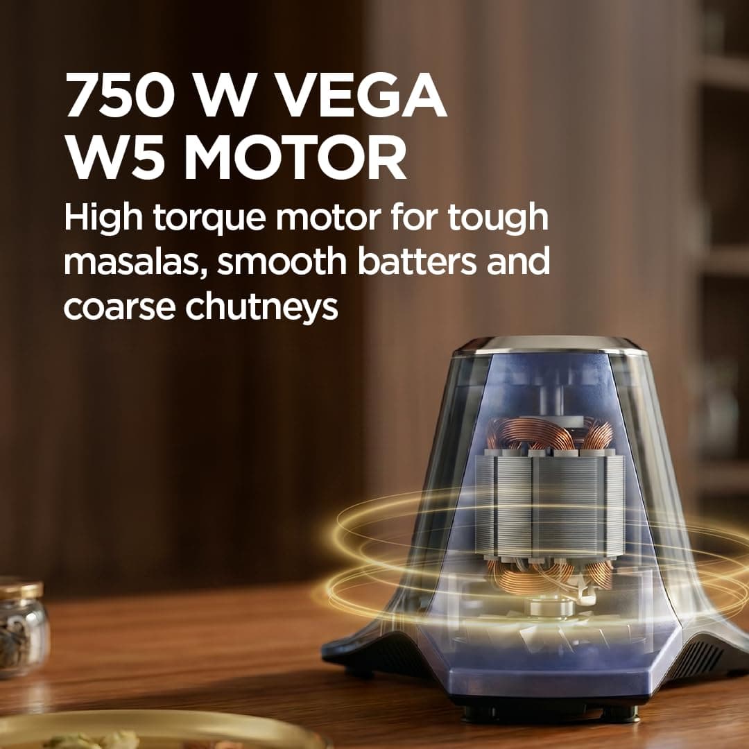 Preethi Zodiac Glitter 750W Mixer Grinder (5 Jars) thumbnail 3