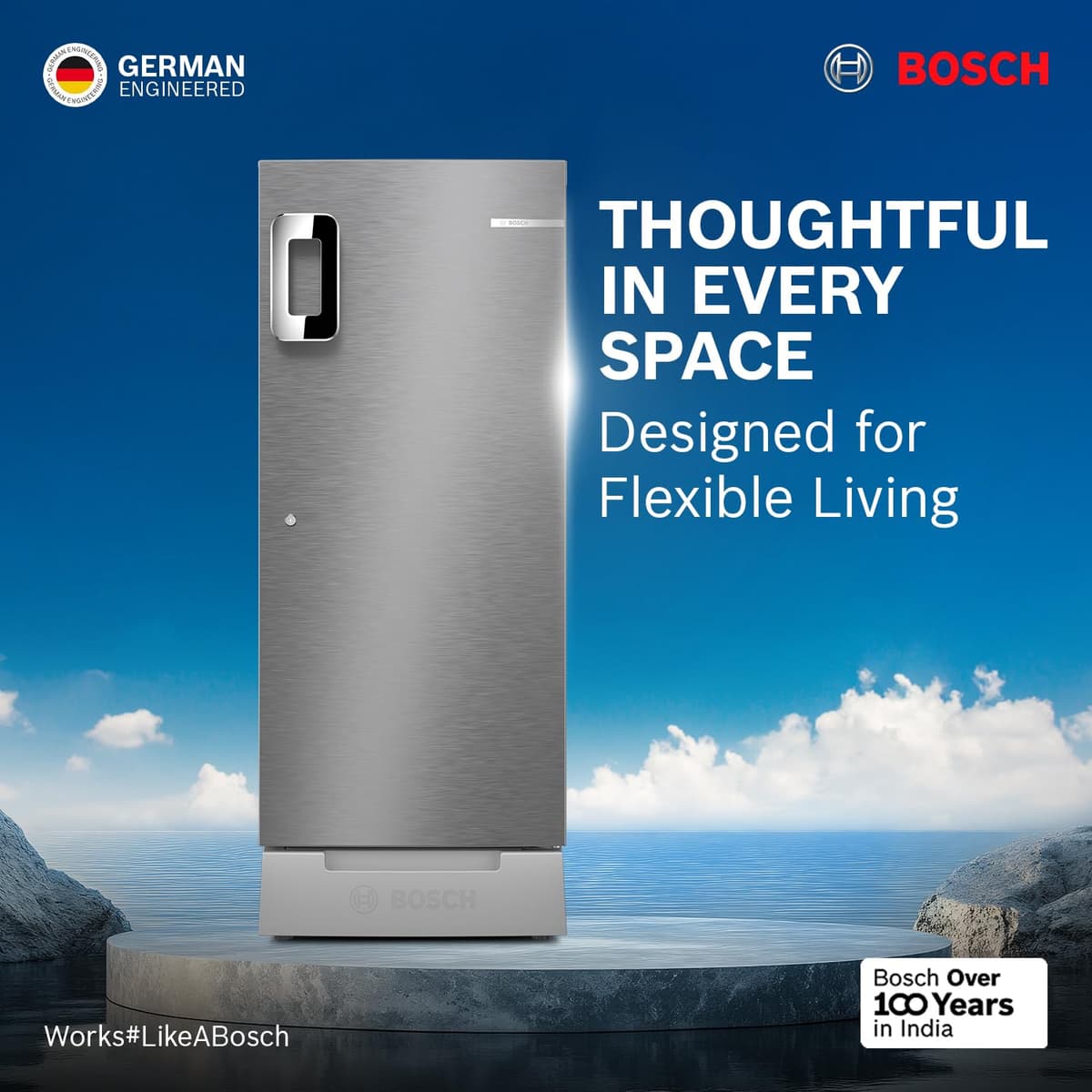 Bosch 207L 3 Star Direct Cool Single Door (CST20S23VI) thumbnail 3