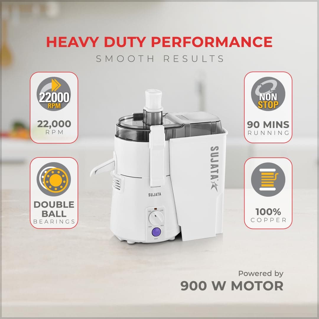 Sujata Multimix 900W Juicer Mixer Grinder thumbnail 3