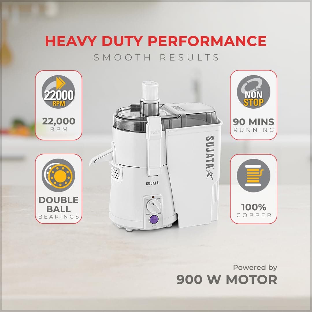 Sujata Powermatic Maxima 900W Juicer Mixer Grinder thumbnail 3
