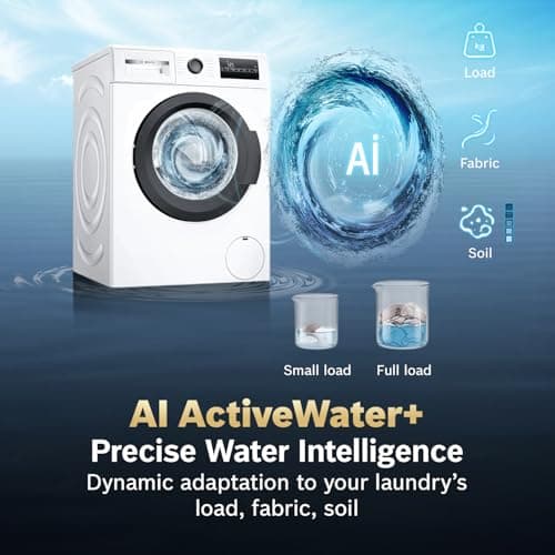 Bosch 8 Kg 5 Star Inverter Front Load (WAJ28260IN) thumbnail 4