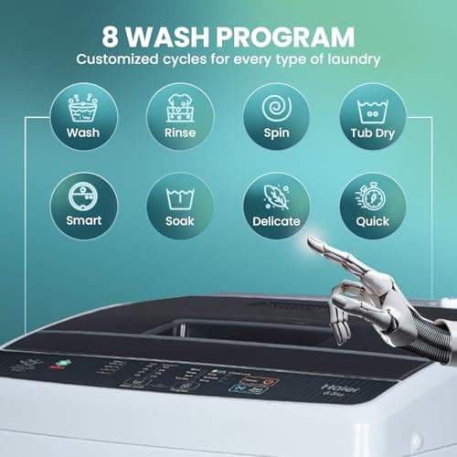 Haier 6 Kg 5 Star Fully Automatic Top Load (HWM60-AE) thumbnail 4
