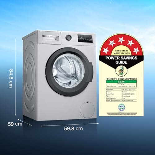 Bosch 7 Kg 5 Star Inverter Front Load (WAJ24266IN) — 2026 Model thumbnail 3
