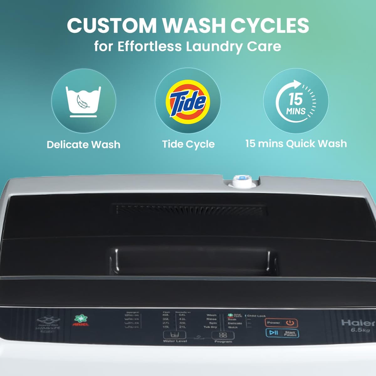 Haier 6 Kg 5 Star Fully Automatic Top Load (HWM60-AE) - view 1