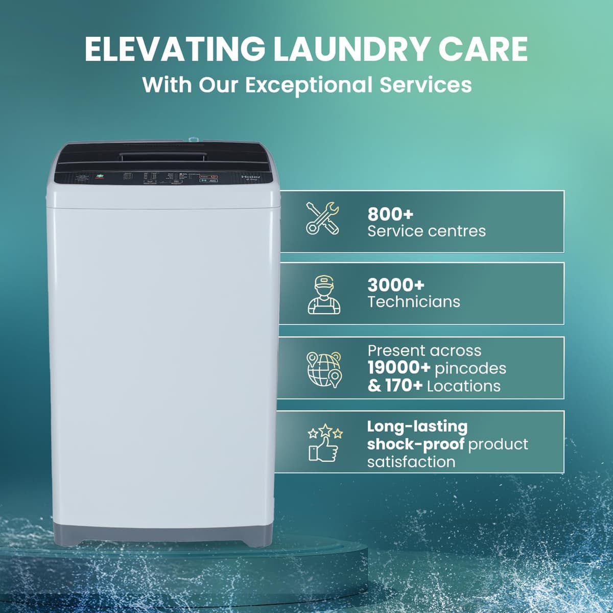 Haier 6 Kg 5 Star Fully Automatic Top Load (HWM60-AE) thumbnail 5