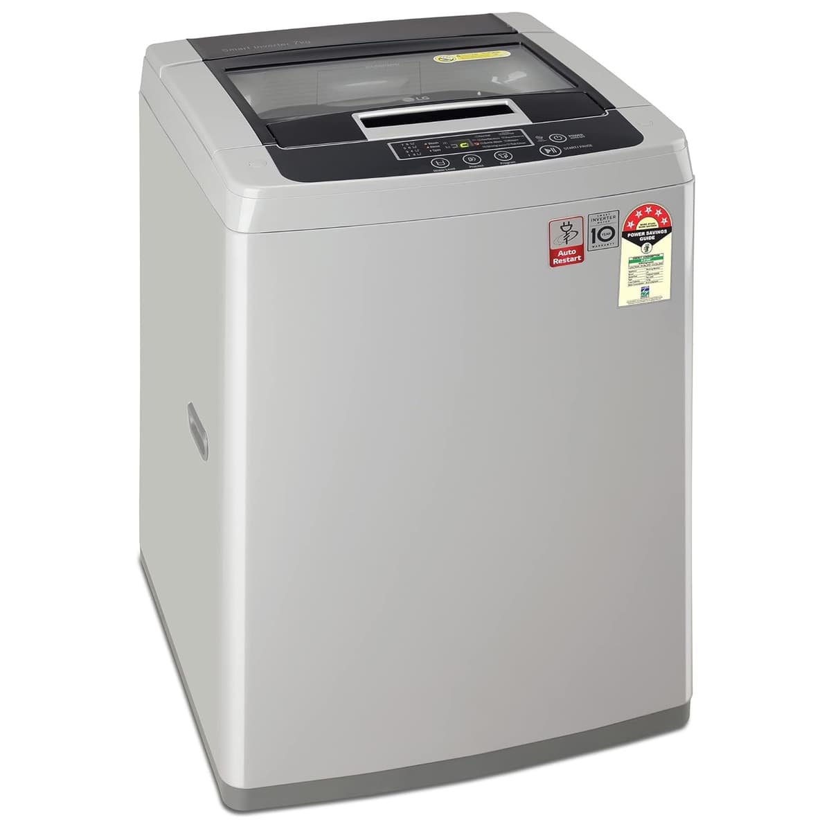 LG 7 Kg 5 Star Smart Inverter Top Load (T70SKSF1Z) thumbnail 5