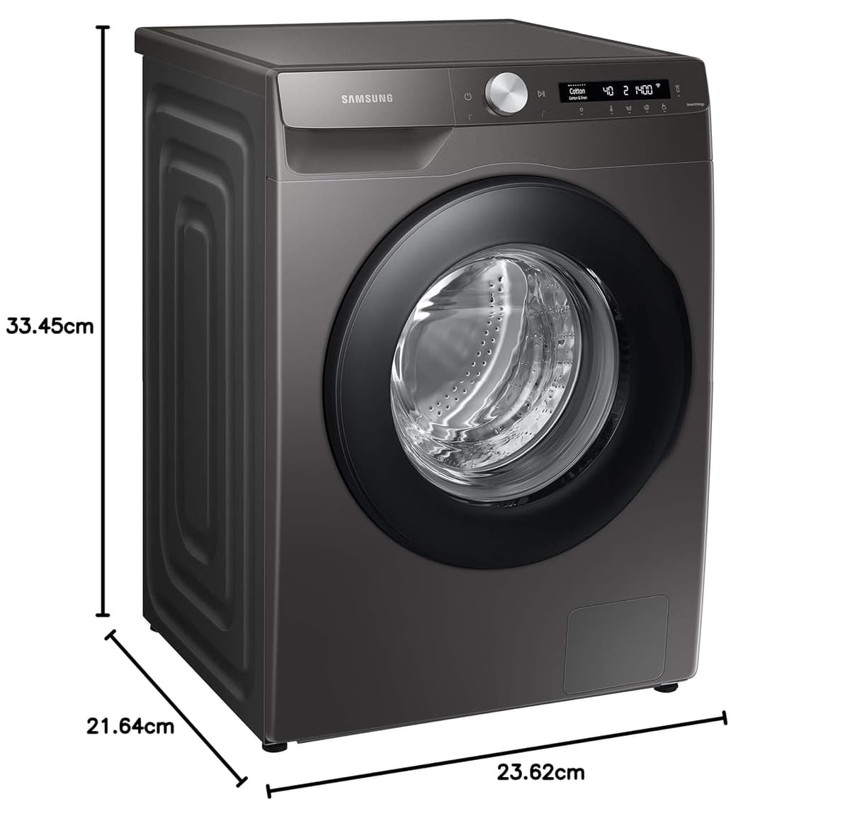 Samsung 8 Kg 5 Star AI Control EcoBubble Front Load (WW80T504DAN/TL) thumbnail 3