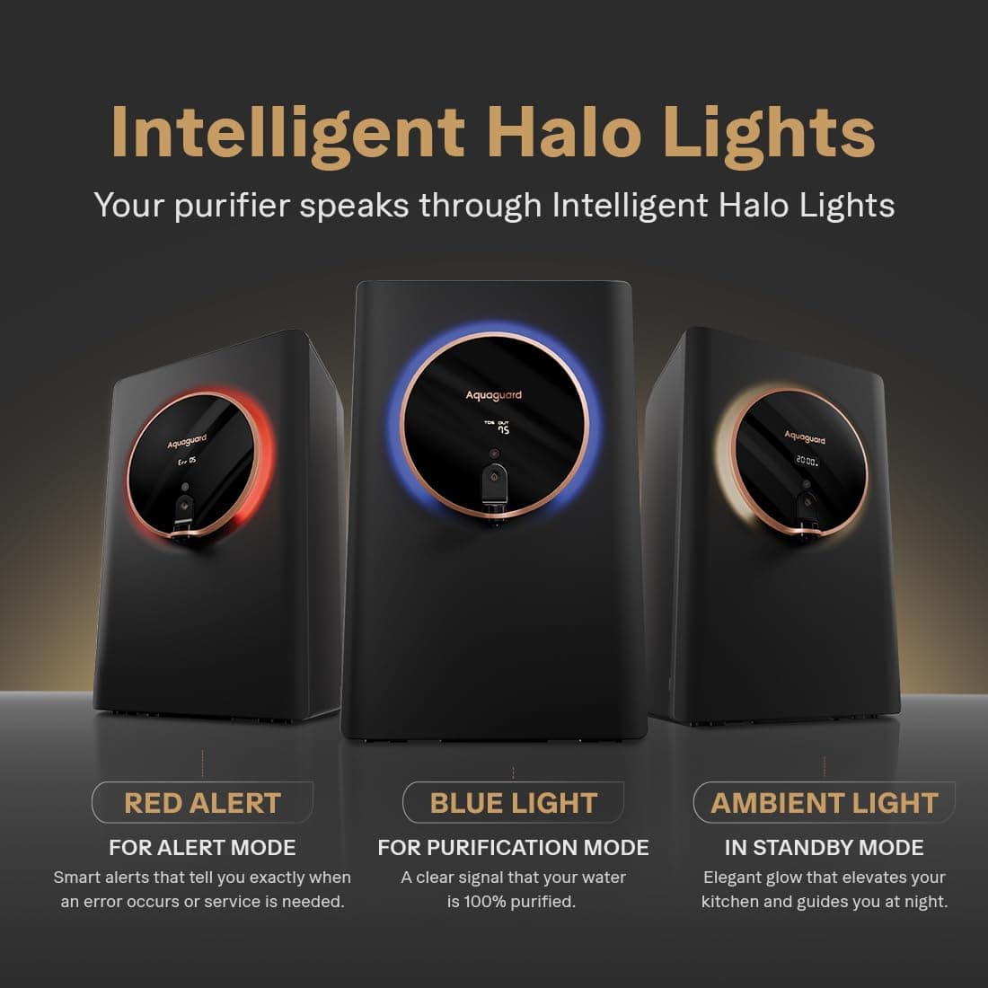 Aquaguard Aspire Glow RO+UV+Copper+Alkaline Water Purifier (2-Year Warranty) thumbnail 3