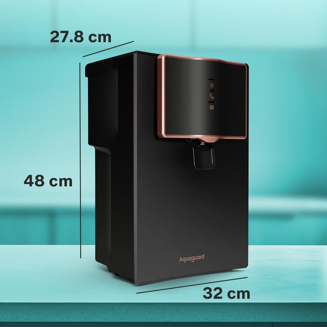 Aquaguard Enrich Marvel RO+UV+UF with Copper & Alkaline Booster (12-Stage) thumbnail 2