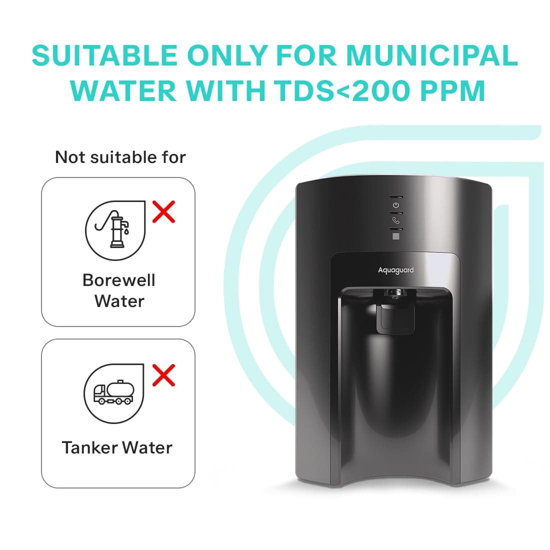 Aquaguard Sure Delight UV+UF 2X Water Purifier (Stainless Steel Tank) thumbnail 2
